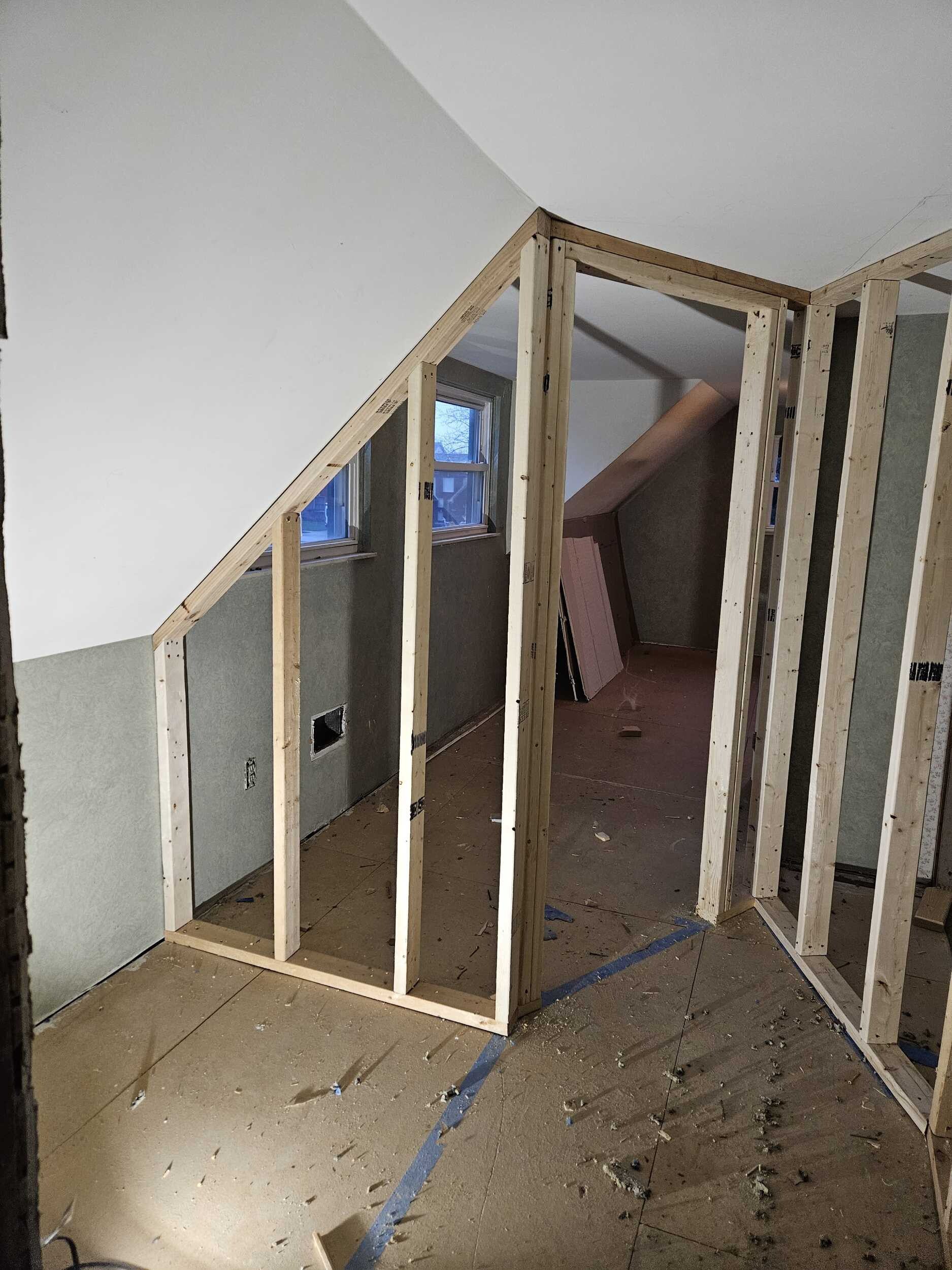 Bathroom framing 2