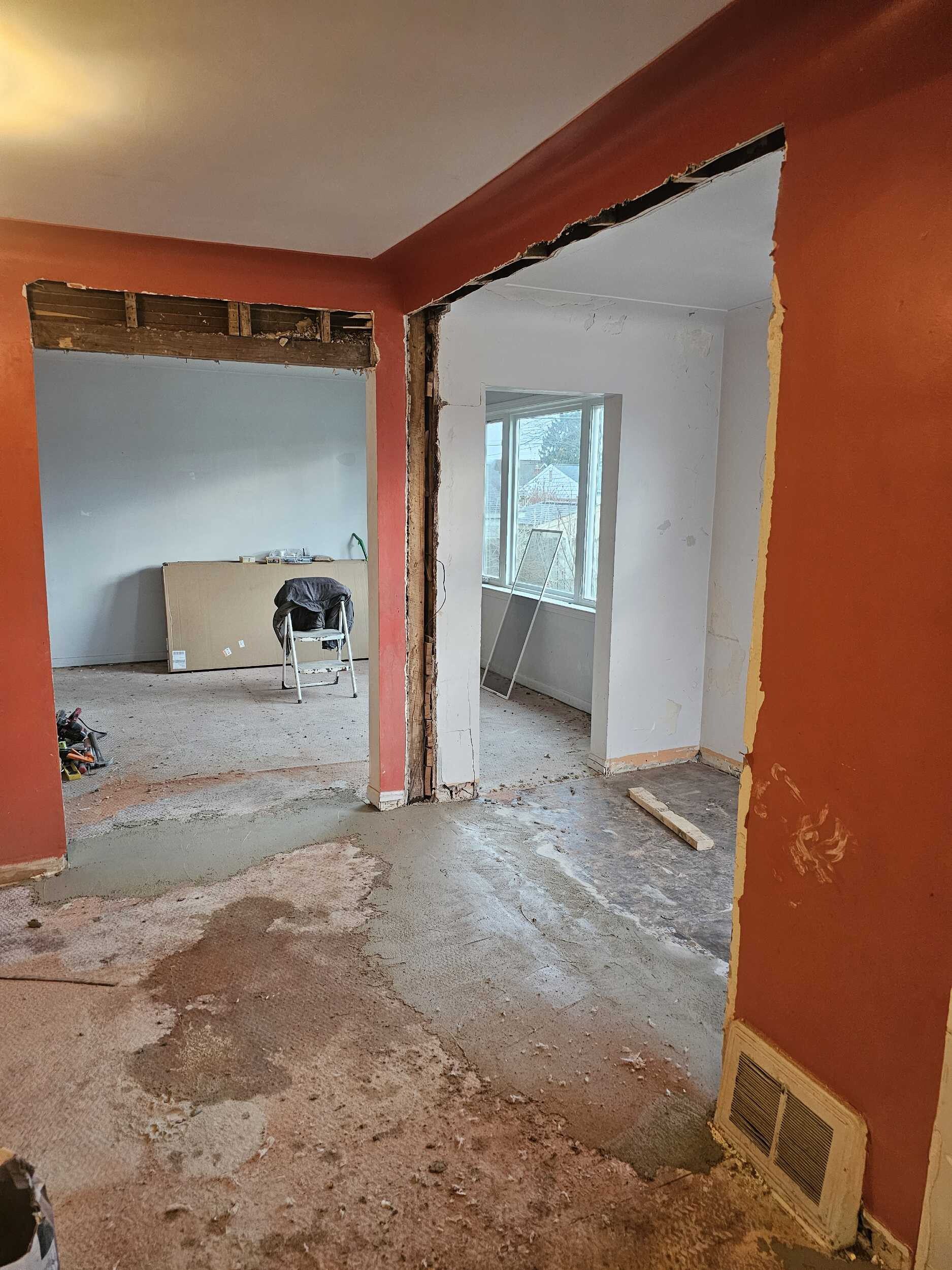 Floor leveling 1
