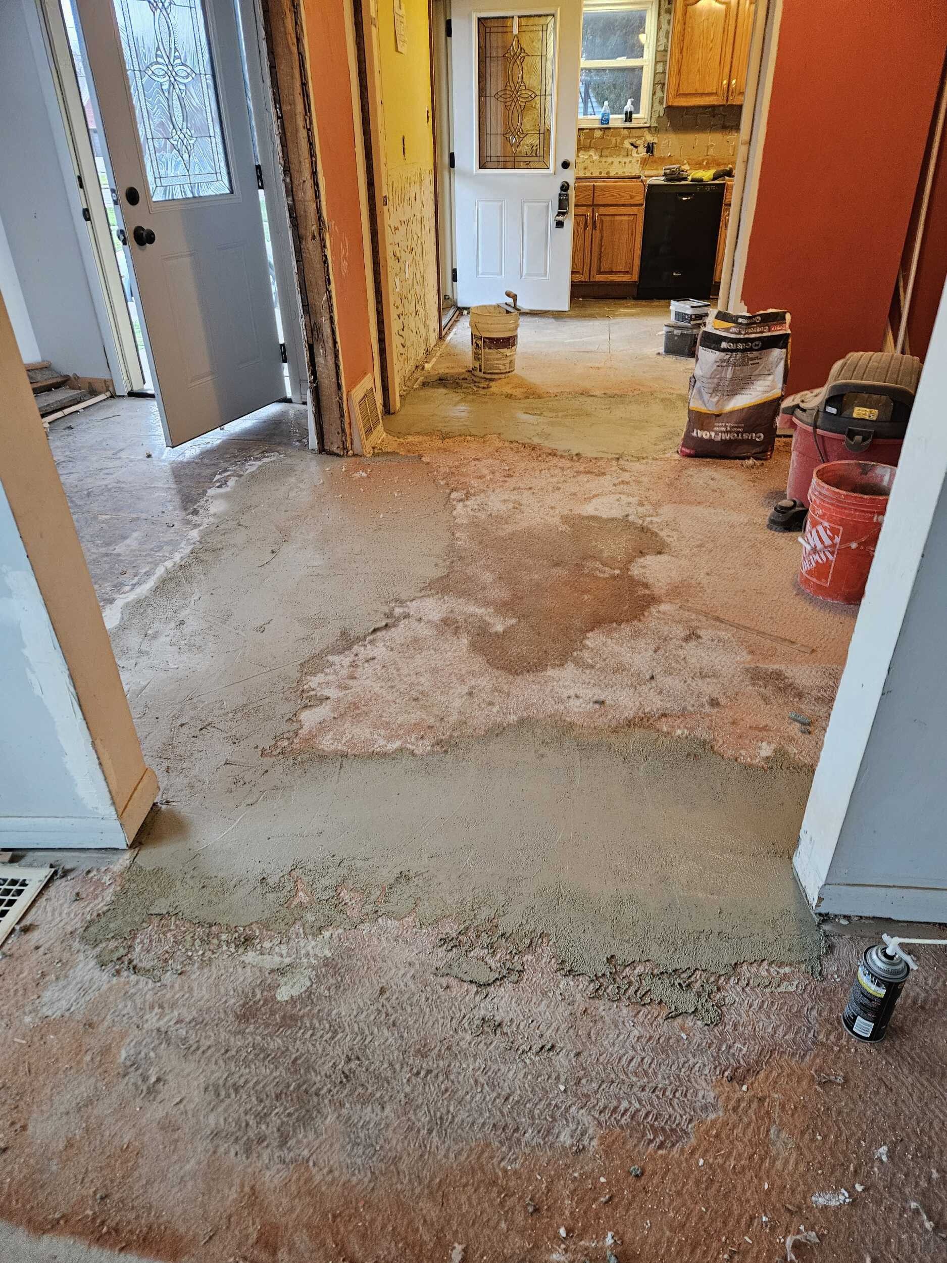 Floor leveling 2